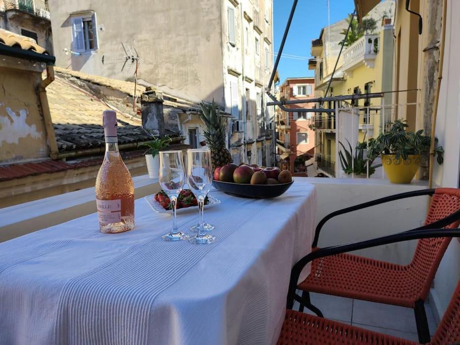 Mary'S Bright Apartment - Corfu Old Town מראה חיצוני תמונה